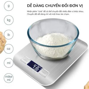 Cân điện tử nhà bếp mini 5kg/1g cân thực phẩm