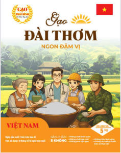 GẠO ĐÀI THƠM 5kg – DẺO THƠM ĐẬM VỊ