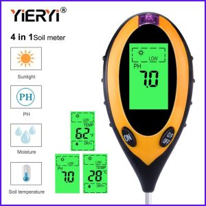 COD YIERYI Pengukur Temperatur dan Kelembapan Tanah Soil PH - TPH01803 / Alat Pengukur Ph Tanah Akurat / Alat Pengukur Tanah Digital / Alat Pengukur Ph Tanah Pertanian / Alat Pengukur Ph Air Tanah Akurat / Alat Pengukur Temperatur Kelembapan Tanah Akurat