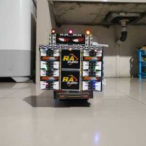 MINIATUR TRUK SOUND SYSTEM BLUTUT  / MINIATUR TRUK HOREG / MINIATUR TRUK OLENG + GRATIS PASANG FOTO
