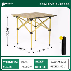 Picnic Table Camping Table Foldable Outdoor - Lightweight Portable Small Folding Table Ideal for Camping Picnic Travel