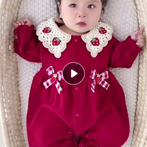 100 Days Full Moon First Birthday Outfit Month Old Outdoor Romper Baby Autumn Clothes Infant Jumpsuit Baby