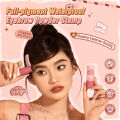 PINKFLASH Waterproof Eyebrow Cushion Stamp with 10 Reusable Stencil Set 1 E19. 