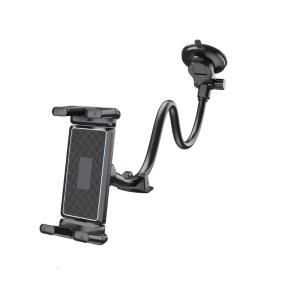 Flexible Tube 360 Degree Turn Phone Panel Mount with Reinforced Suction Base for 5 15 Foot Screens