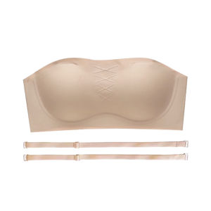 (SG InStock) Ma Ric Ric Cloud-Like Secure Fit Anti-Slip Strapless Tube Bra (Wireless. Seamless. lingerie) - TSB26