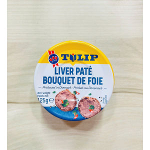 Date 01/2031 Pate heo hộp Tulip 125g - Tulip Liver Pate Bouquet De Foie
