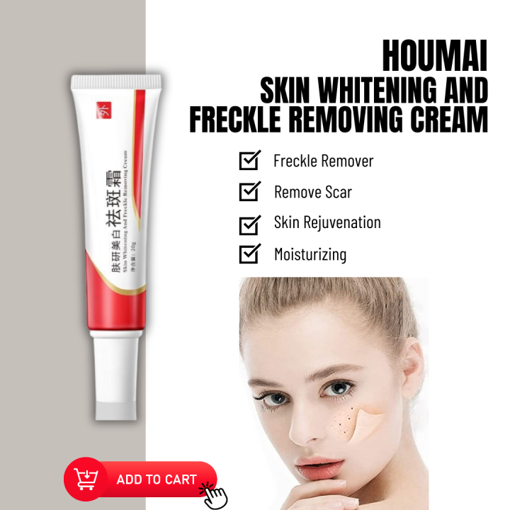 HOUMAI Skin Whitening and freckle removing cream | Lazada PH