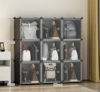 Tủ Nhựa Lắp Ghép Thông Minh Đựng Túi Xách Nhiều Size Nhiều Mẫu Mã