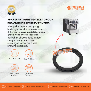 Karet Gasket Group Head PortaFilter Mesin Kopi Espreso PROMAC RANCILIO Original Sparepart Espresso Machine Coffee Maker