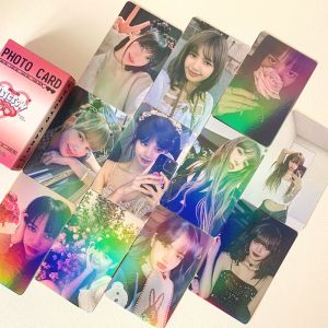 LEMON BLACKPINK Laser small card LISA Jin Zhixiu Park Caiying Jin Zhini high definition exquisite creative LOMO flash card