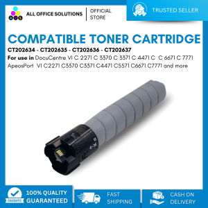AOS Compatible Fuji Xerox Toner Cartridge CT202634 -CT202637 for ApeosPort-VI DocuCentre-VI C2271 C3370 C3371 C4471 C5571 C6671 C7771