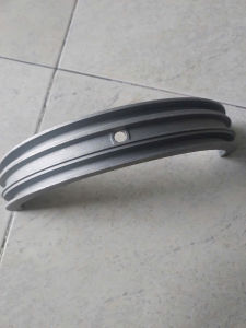 Kẹp nhôm máy hàn ống HDPE phi 110mm/ kẹp nhôm máy hàn phi 110m bản rộng 32cm rãnh 15cm