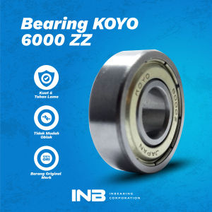 Laker Bearing 6000 zz Koyo Laker As Roda Depan Belakang Sepeda Bearing Depan Kepala Bor INB Original Koyo