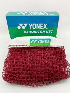 Y - BADMINTON NET MAROON WITH BOX