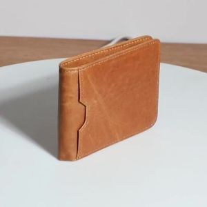 Royal Bagger Slim Card Clip Wallet for Men Genuine Cow Leather RFID Wallets Card Holders Man Cool Bags Fashion Coin Bags Short Purse