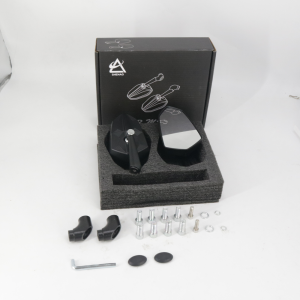 Motorcycle Side Mirror Full CNC Clear Lens Adjustment Universal High Quality