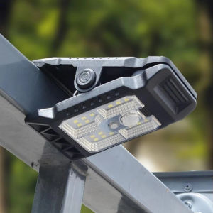 CTMALL Solar Clip Light Outdoor Solar Light with Motion Waterproof Portable Multifunctional Led Light