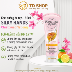 [NK Nga] Kem dưỡng da & móng tay Silky Hands 80ml chiết xuất sáp ong & vitamin A - TD Shop
