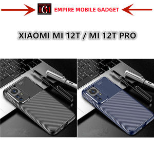 XIAOMI MI 12T MI 12T PRO CARBON FIBER TEXTURE SOFT TPU CASE