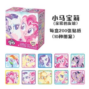 สติกเกอร์เลเซอร์ ลายการ์ตูน 200 PAW Patrol/Peppa Pig/My Little Pony ชิ้นสติ๊กเกอร์เด็ก แบบกล่อง