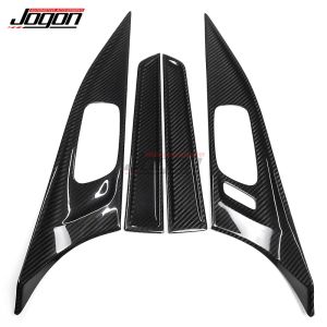 Cornerr 4PCS Carbon Fiber For Acura Integra Type S A-Spec 2023-2025 Car Interior Front & Rear Door Handles Panel Cover Trim Accessories R7Q2P