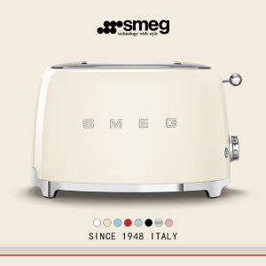 【SG Stock✅】SMEG 2 Slice Toaster Simple toaster oven 50s Retro Style Aesthetic Home Breakfast Maker