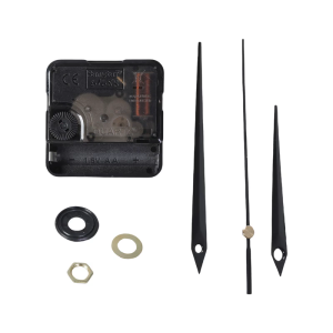 DIY Clock Mechanism Replacement Kits Quiet Quartzs Movement for Wall Clock Operated with Three Clock Hands Set