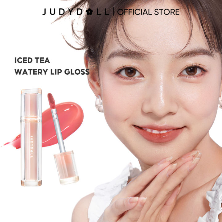 Judydoll Iced Tea Watery Lip Gloss Mirror Gloss Water Glass Lip Oil ...