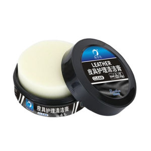 2Pcs Leather Cleaning Cream Car Interior Care Remove Stain Polish Brightening Waterproof Sofa 260g