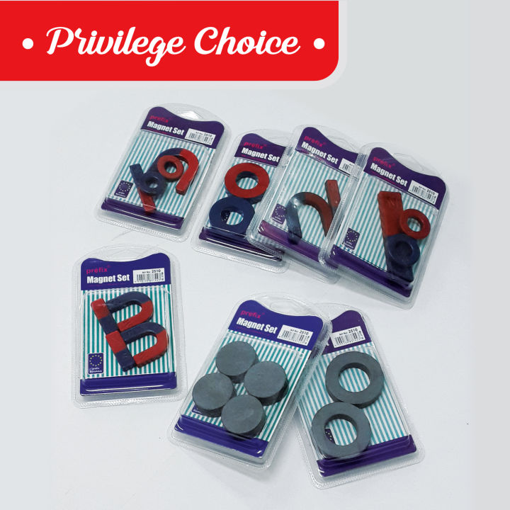 Student Magnets 2510 - Prefix Magnet Set Teaching Science Magnet Set Bar Ring U-Shape ...