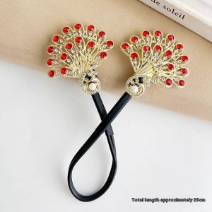 GUERBEIS Công cụ tạo kiểu tóc con công pha lê thanh lịch cho kiểu tóc updo dễ dàng