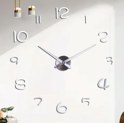 Jam Dinding Besar DIY Giant Wall Clock Model Simple 60 CM - DIY-201