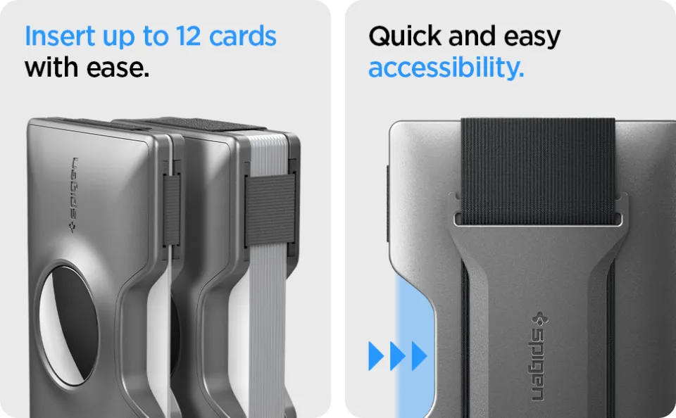 SPIGEN Case for AirTag [Wallet S] Card Holder Built to Secure Up
