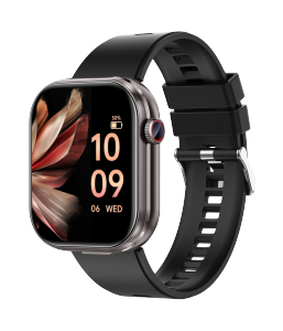 New Rainbuvvy T99 2-in-1 Wireless Earphone Smart watch 2.02inch Full Touch Square Screen Bluetooth call IP67 Waterproof Smartwatch For Men Women