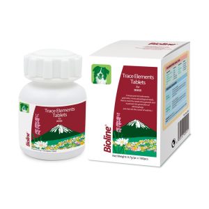 Bioline Pet Vitamins 160pcs for Dogs and Cats Multivitamin Supplement with Iron Zinc Selenium