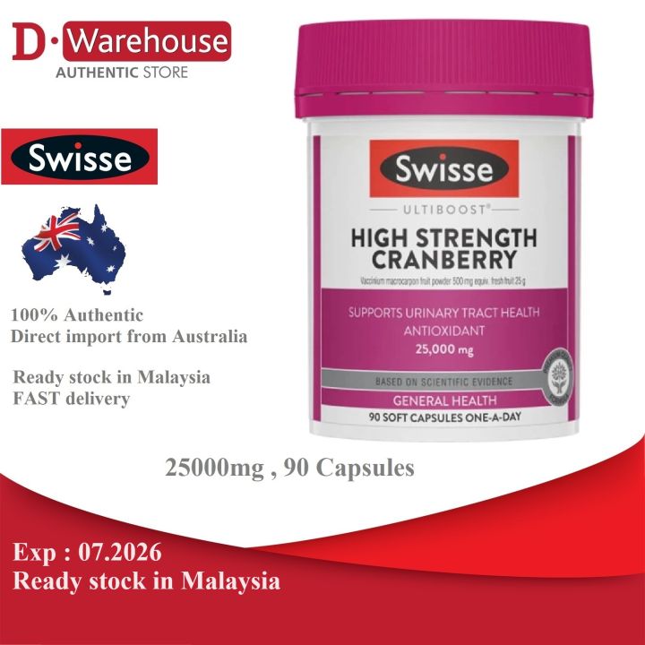 Swisse Cranberry 90 Capsules