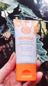 【BUY 1 TAKE 1】TANAKO Orange Facial Body Scrub Exfoliating Gel Whitening Skin Peeling Cream 50g