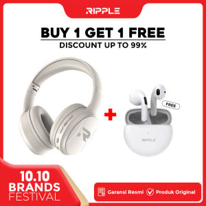 Ripple Special Promo A011 Headphone + TWS Bluetooth Earphone Headset bass Headphone