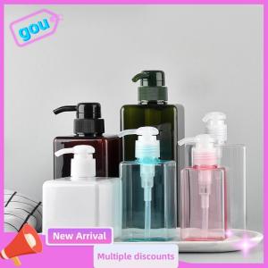 gou 100-650ml Square Bottle Liquid Soap Whipped Mousse Points Bottling Shampoo Lotion Shower Gel Pump Bottlesnding Soap Dispenser