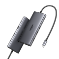 UGREEN อะแดปเตอร์ HUB Type C 11in1 USB-C To 2USB-C 3.2+USB-A 3.2+USB-A 3.0+HDMI รองรับ 4K60Hz+PD รุ่น 45520. 