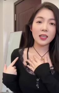 Autumn Solid Bow Stitching Square Collar Thick T-shirt Korean Womens Cropped Top Casual Full Sleeve Skinny Tee y2k Aesthetic