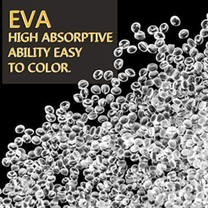 Tự làm hạt điền trong suốt hạt Hạt nhựa Vật liệu thân thiện với môi trường cho DIY làm thủ công mỹ nghệ