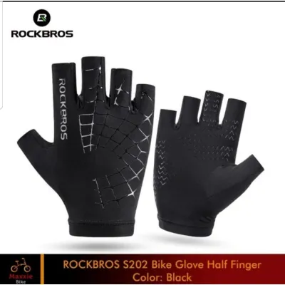 ROCKBROS S202 Half Finger Gloves Sarung Tangan Sepeda Elastic hand wrap