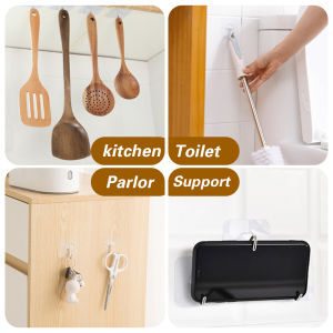【LovingLife Store】1PCS Wall Hooks Strong Self Adhesive Door Wall Hangers Hook Home Storage Hooks Suction Cup Heavy Load Hook Holder Racks