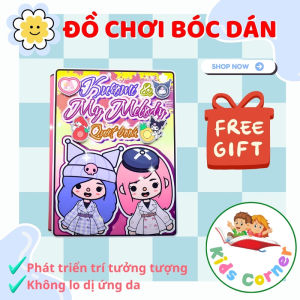 Ngôi nhà của bé Kuromi and Melody In Quiet Book đồ chơi DIY cho bé gái