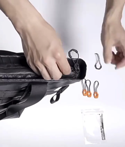 10pack Nylons Zippers Tail Rope Zippers Replacement Travels Bag Zippers Cord for Outdoor Backpacks