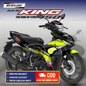 Stiker Motor Jupiter MX King 150 Striping Yamaha Mx King 150 Decal Mx King Petronas