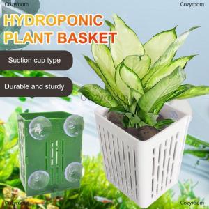 [COD] Cozyroom Hanging Suction Cup Hook Aquarium Plant Holder Plastic Aquarium Planter Cups Planter Baskets Aquatic Pot Box Aquascape Decoration
