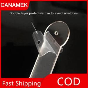 【CANAMEK】 1 5 cái rõ ràng Acrylic Bông tai hiển thị chủ giá Bông tai đeo hiệu ứng Stick ear Stud đồ trang sức thử trên thanh