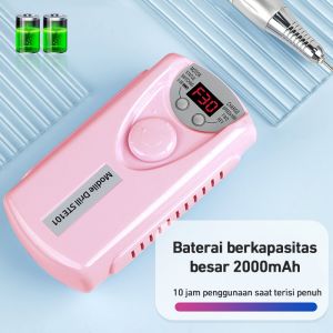 Kaikki Alat Kikir Kuku Elektrik Portable Rechargeable Nail Drill Polisher Grinding Untuk Manicure & Nail Art